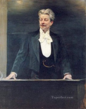 ペダー・セヴェリン・クロイヤー Painting - ゲオルク・ブランデス 1902 ペダー・セヴェリン・クロイヤー
